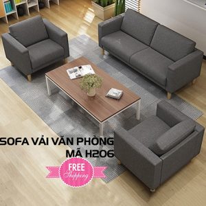 Sofa Vải Văn Phòng H-206