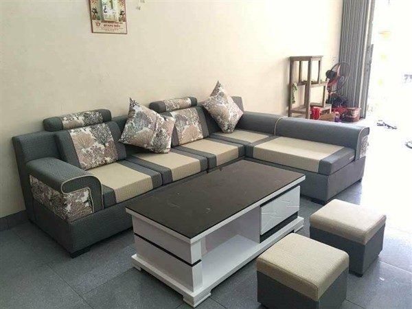 Sofa vải nỉ mang phong cách trẻ trung, thanh lịch