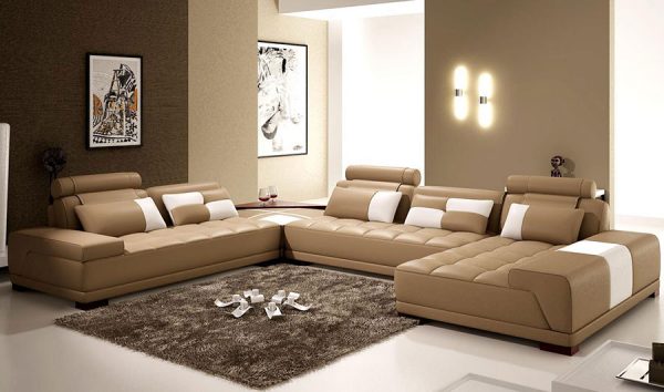 Kích thước sofa tỷ lệ thuận với diện tích phòng