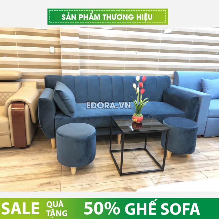 Cách mua sofa nỉ hiện đại phòng khách giá mềm - 2