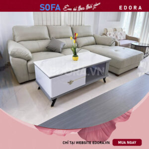 Sofa Góc Da Tẩy Mực Chống Xước 2in1 E900