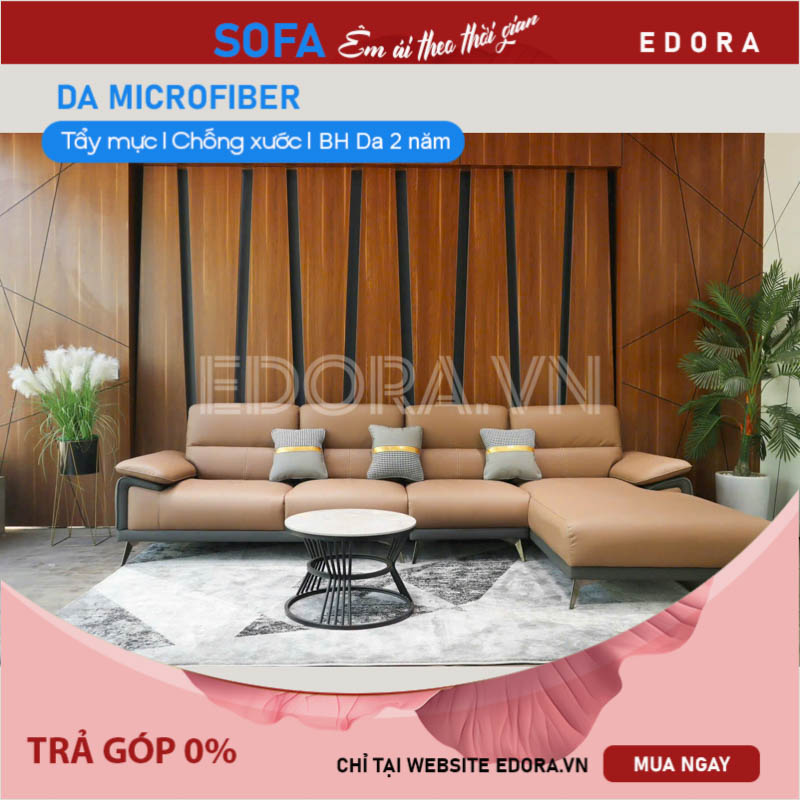 Sofa Phòng Khách Hiện Đại 4 Chỗ E933
