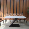 Bàn ăn chữ Z đẹp 6 ghế BK009