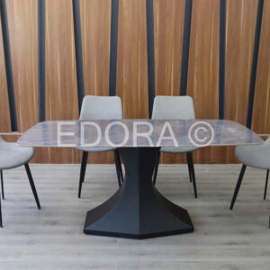 Bàn ăn 4 ghế ăn đơn giản da cao cấp BK019