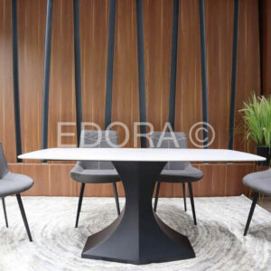 Bàn ăn hiện đại 4 ghế da cao cấp BK021