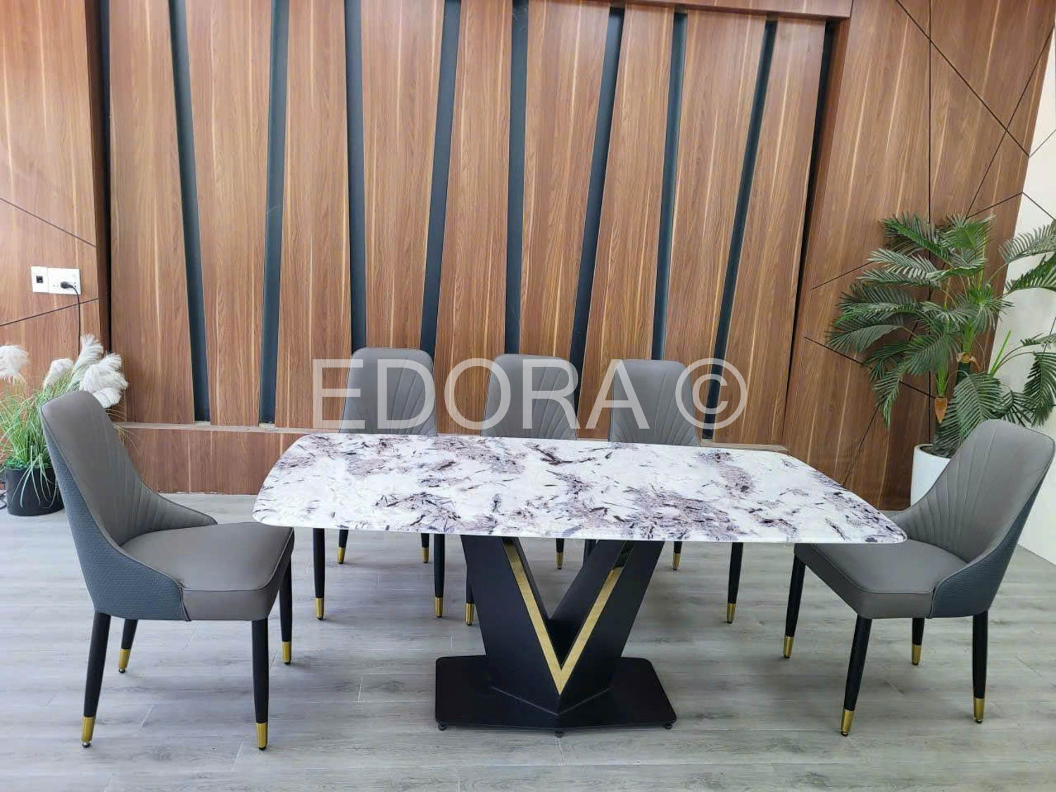 Bàn ăn 6 ghế chắc chắn cao cấp BK035