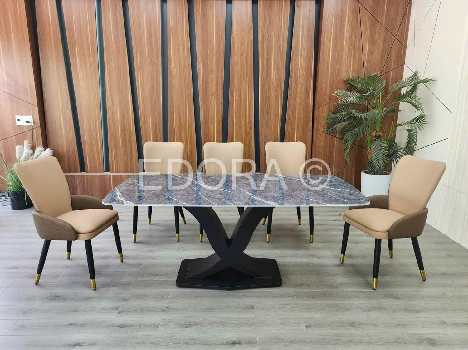 Bàn ăn hiện đại 6 ghế bán chạy BK037