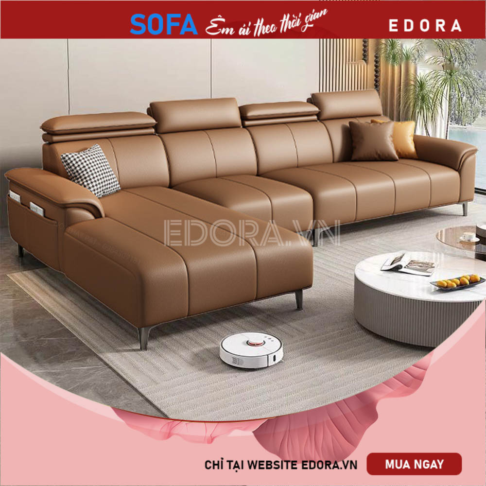 Sofa góc thư giãn thanh lịch E945