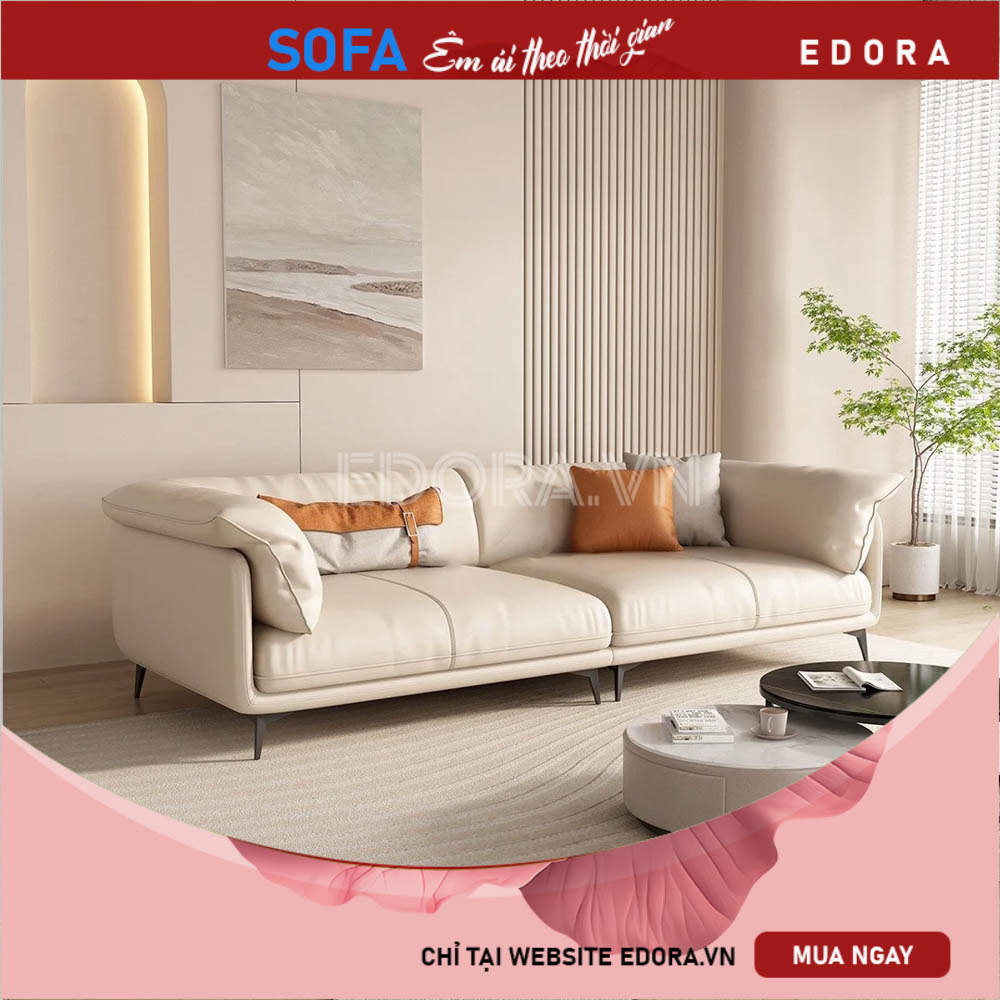 Sofa Văng tựa lưng gòn êm thư giãn E946