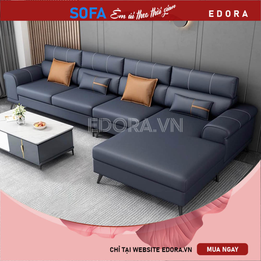 Sofa sang xịn da cao cấp E954