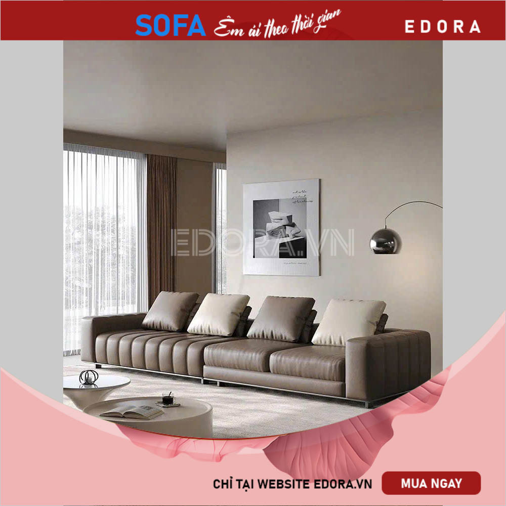 Băng sofa chân inox sang trọng E960