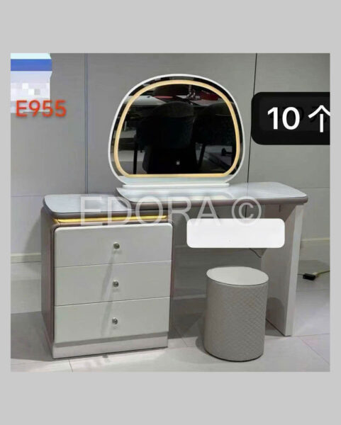 Bàn trang điểm gương đẹp có led E955