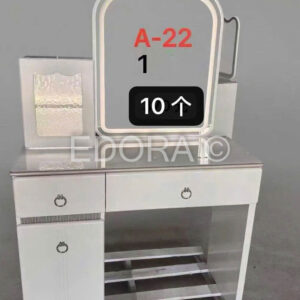 Bàn trang điểm gương chữ nhật đứng TD22