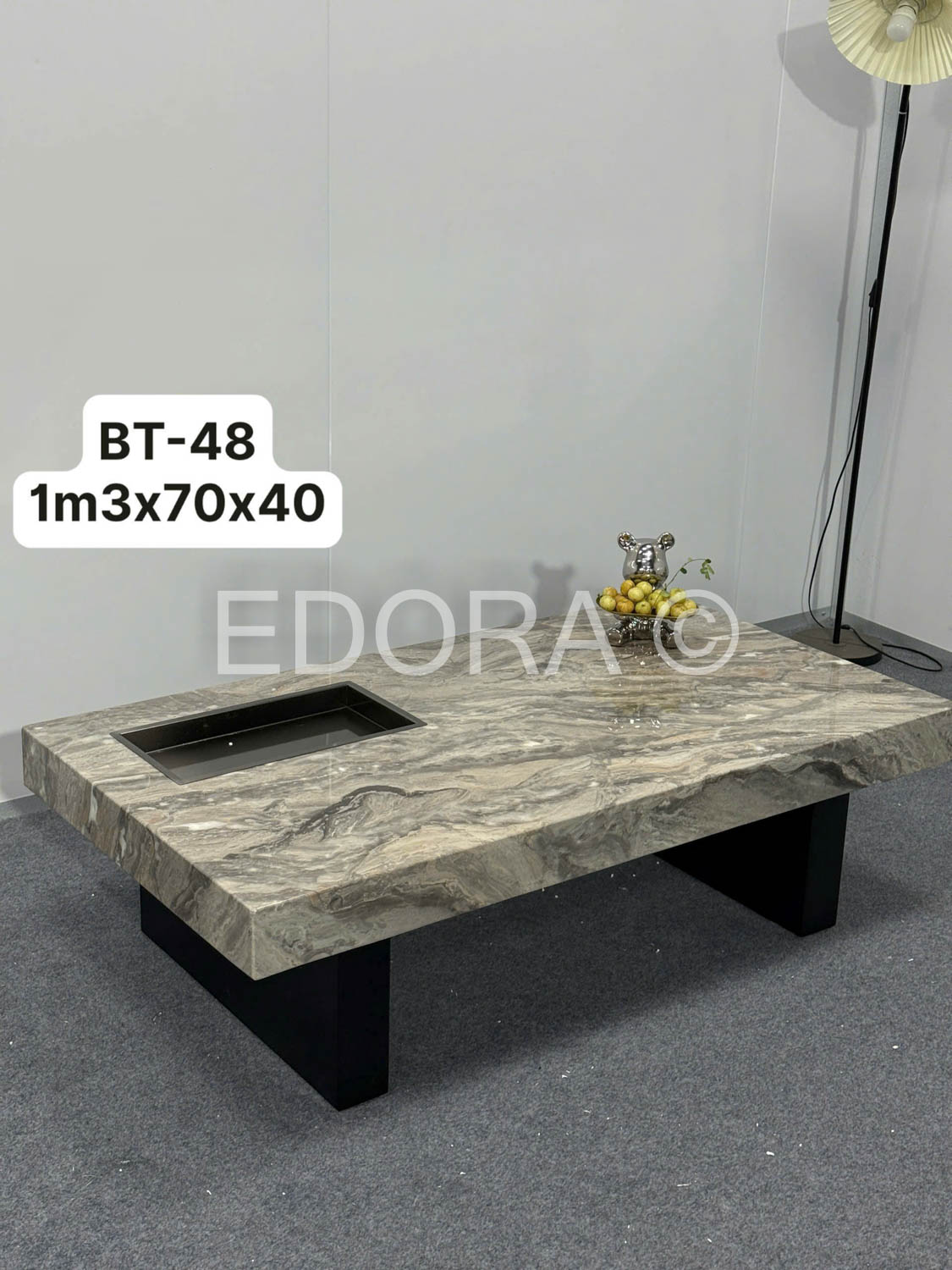 Bàn sofa vân cẩm thạch BT-48