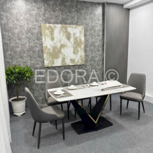 Bộ bàn ăn 6 ghế chân Vinfast BA031