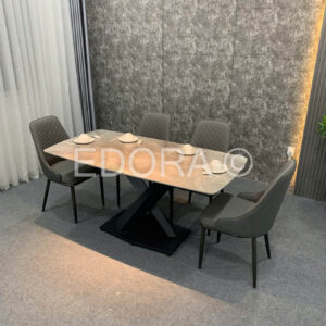 Bộ bàn ăn 4 ghế tiết kiệm BA052