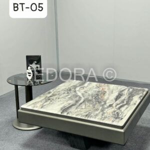 Bàn đá phối gỗ BT-05