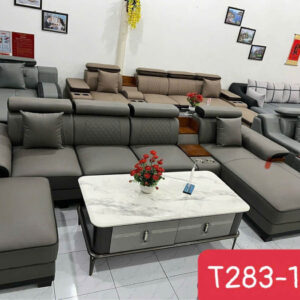 Bàn trà sofa mặt đá chữ nhật T283-13
