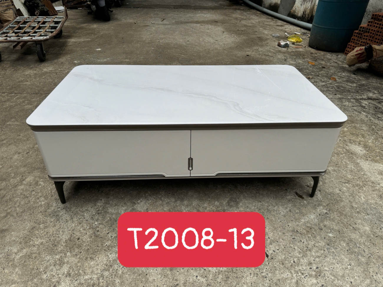 Bàn trà sofa mặt đá chữ nhật T2008-13
