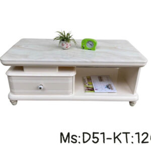 Bàn trà sofa mặt đá chữ nhật D51