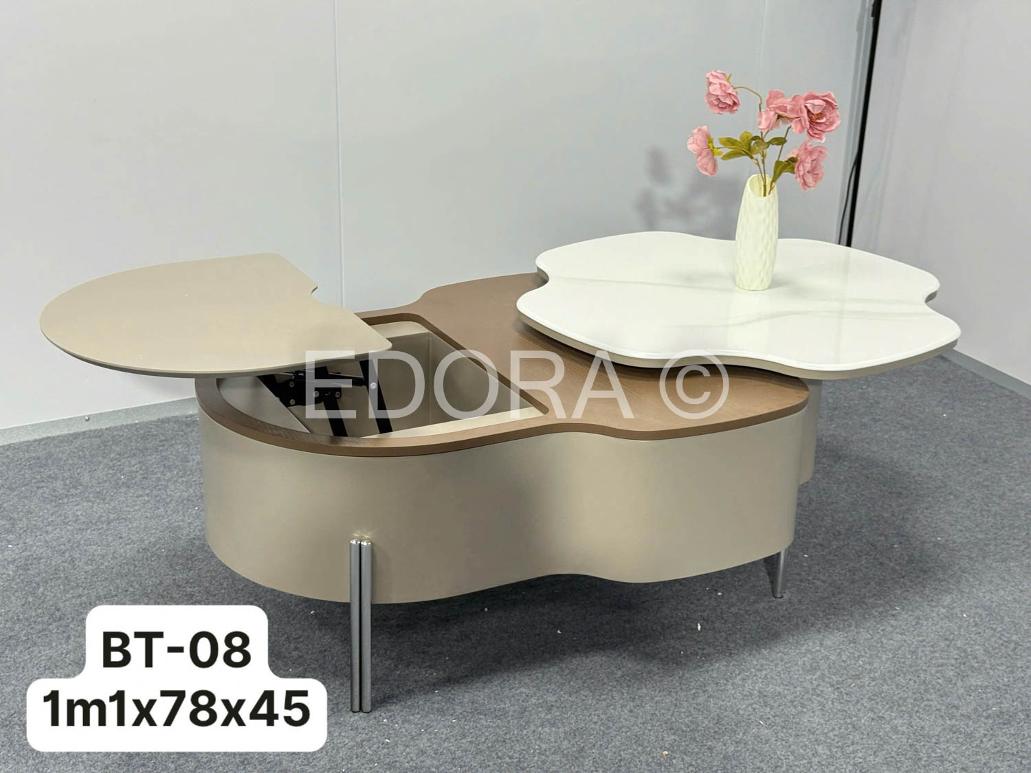 Bàn trà cách điệu Piano BT-08