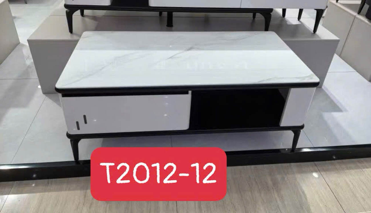 Bàn trà sofa mặt đá chữ nhật T2012-12