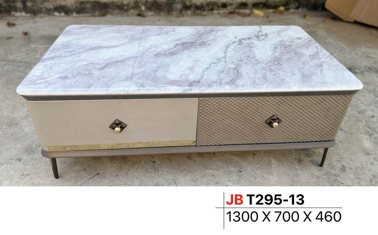 Bàn trà sofa mặt đá chữ nhật T295-13