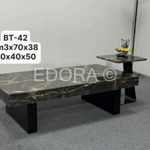 Bàn ăn đá đen BT-42