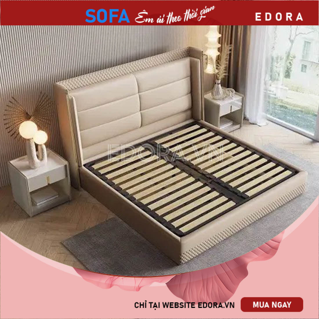 Giường ngủ sang trọng GU017