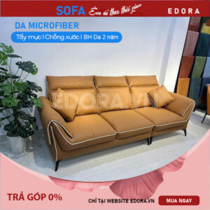 [E981] Sofa băng 3 chỗ da cao cấp 2in1