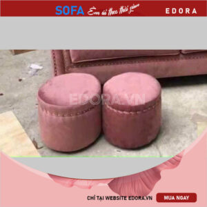 1 Cặp Ghế đôn sofa tròn xinh D029