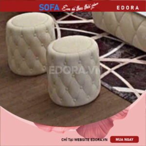 Ghế đôn sofa ô trám bên hông D033