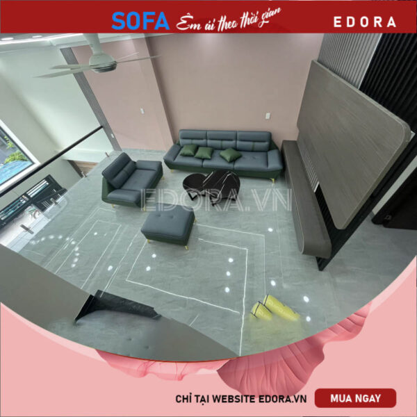 [E990] Ghế sofa tay thấp nằm thư giãn thoải mái