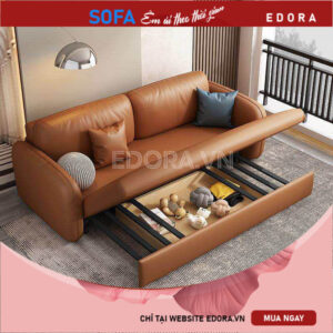 [E995] Sofa giường thông minh Da sinh thái mới
