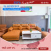 [E1017] Combo Sofa IROVA da Tẩy mực/Chống trầy có đôn bàn