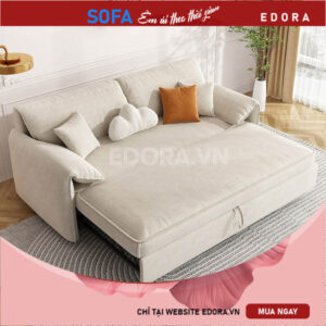 [A1019] Sofa Vừa ngồi vừa nằm loại kéo êm ái